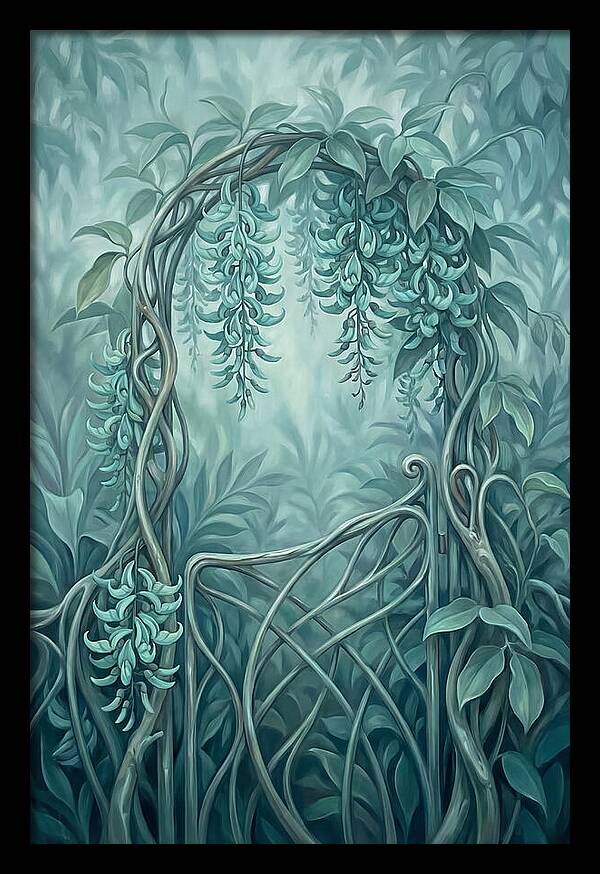 Tropical Garden Gate Arch