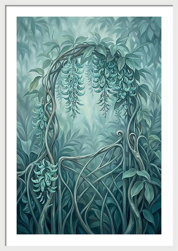 Tropical Garden Gate Arch