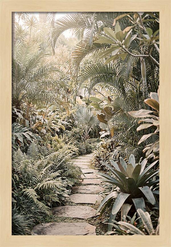 Tropical Garden Pathway