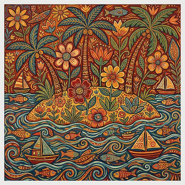 Tropical Island Paradise