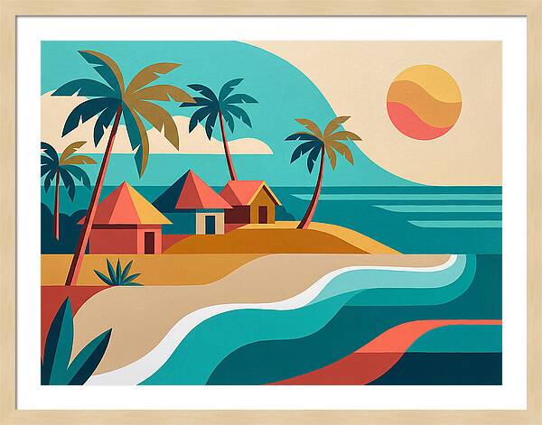 Tropical Island Serenity