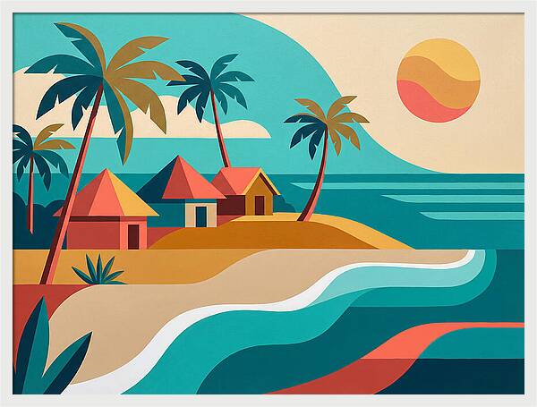 Tropical Island Serenity