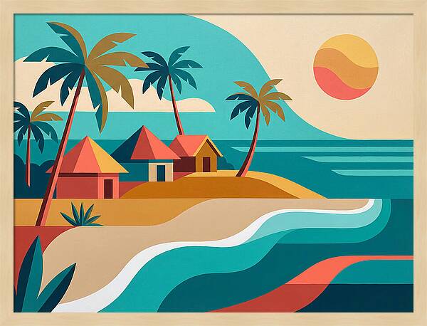 Tropical Island Serenity