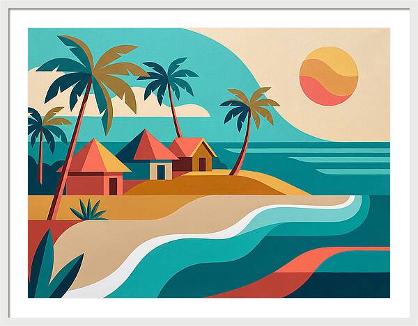 Tropical Island Serenity