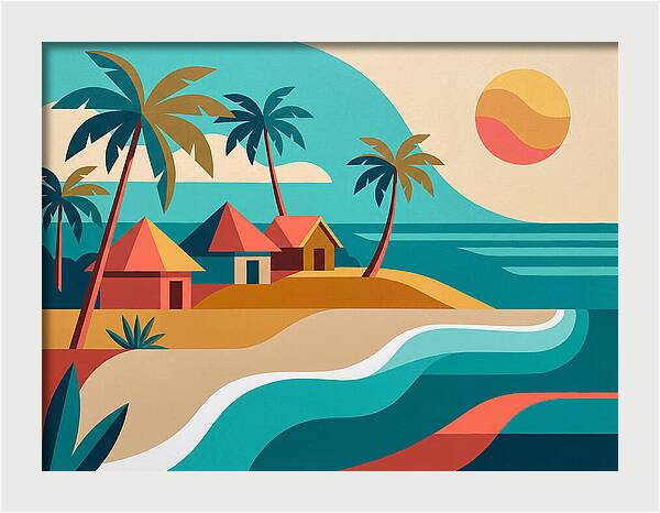 Tropical Island Serenity