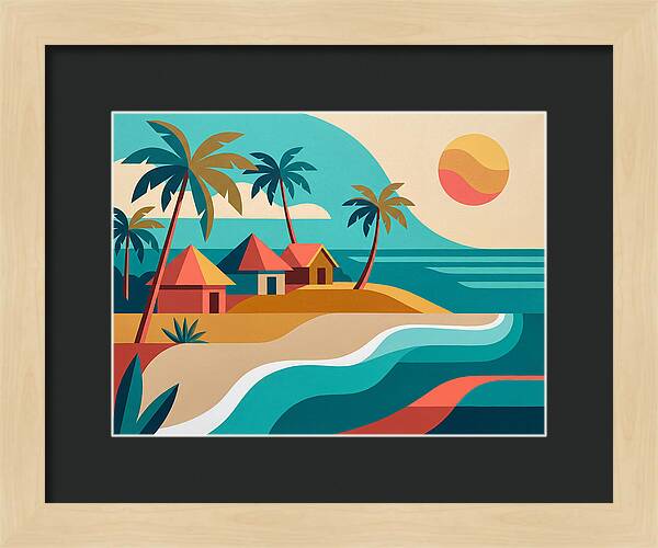 Tropical Island Serenity