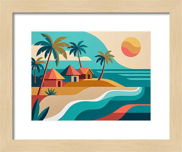 Tropical Island Serenity