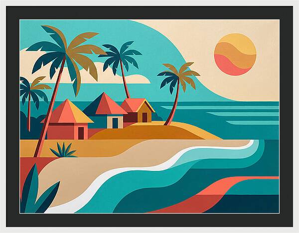 Tropical Island Serenity