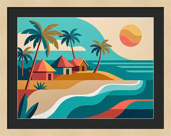 Tropical Island Serenity