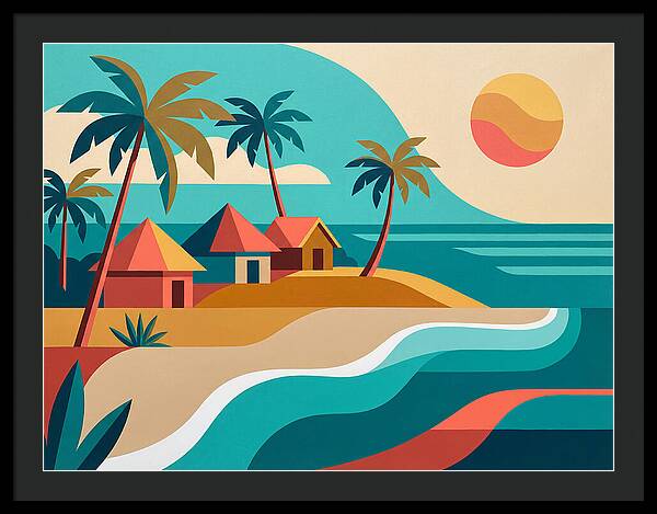 Tropical Island Serenity