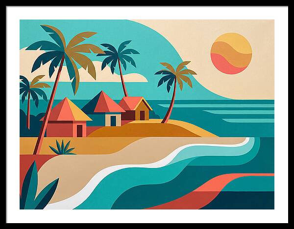 Tropical Island Serenity
