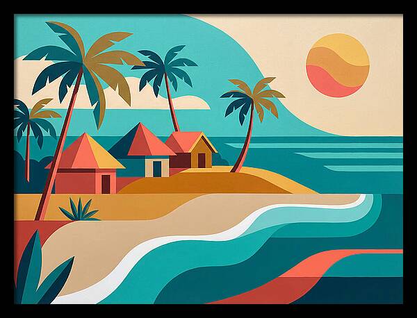 Tropical Island Serenity