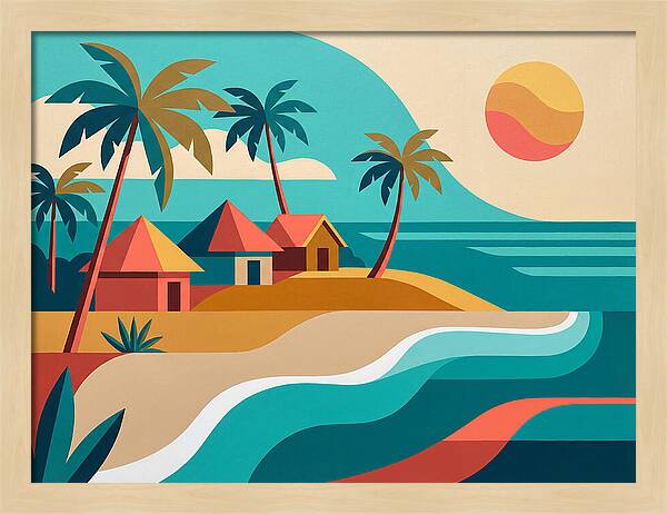 Tropical Island Serenity