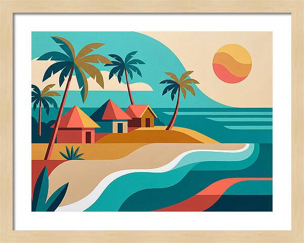Tropical Island Serenity