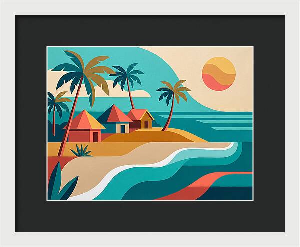 Tropical Island Serenity