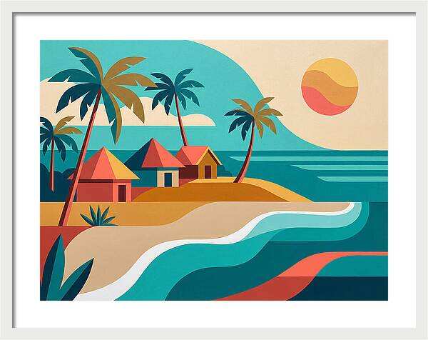 Tropical Island Serenity