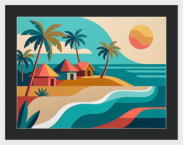 Tropical Island Serenity