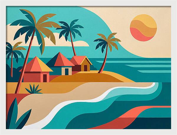 Tropical Island Serenity