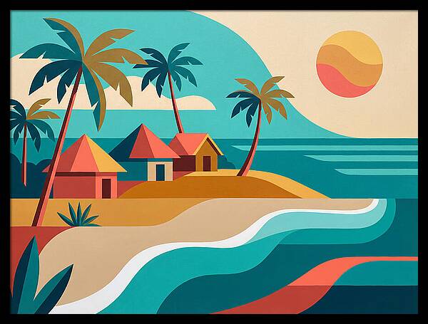 Tropical Island Serenity