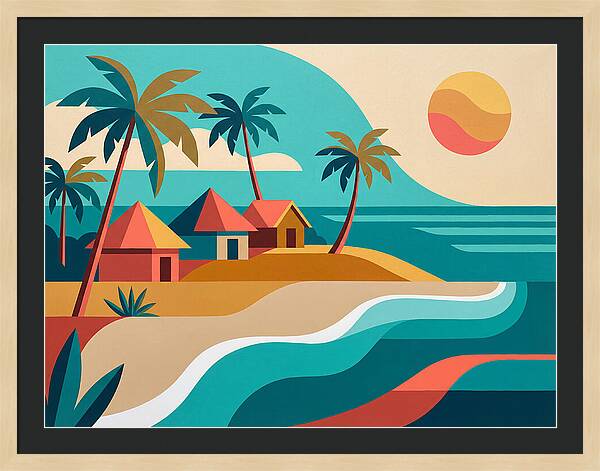 Tropical Island Serenity