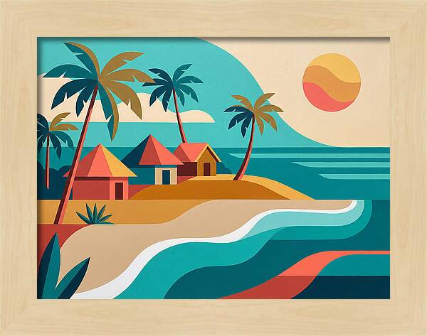 Tropical Island Serenity