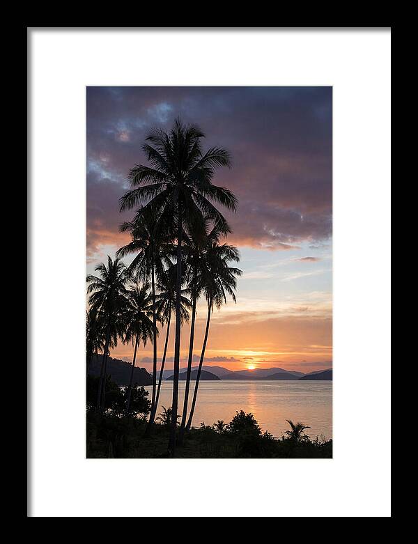 Tropical Island Sunset