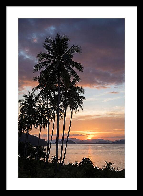 Tropical Island Sunset