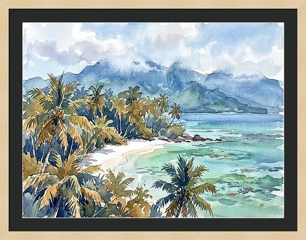 Tropical Island Tranquility