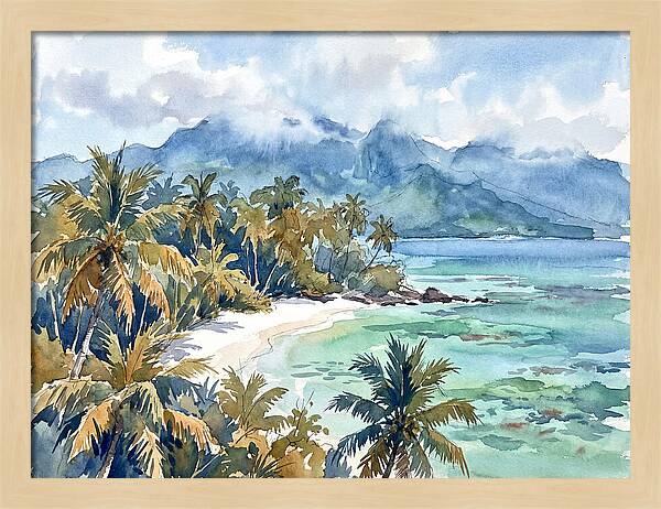 Tropical Island Tranquility