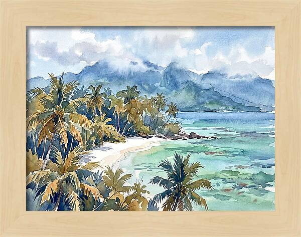 Tropical Island Tranquility