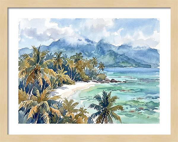 Tropical Island Tranquility