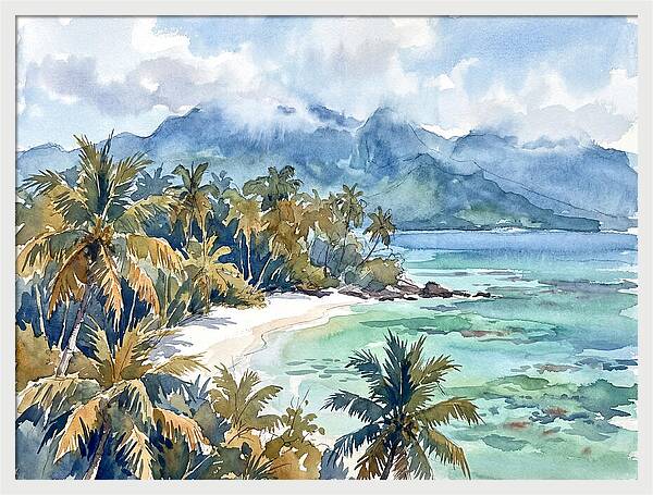 Tropical Island Tranquility