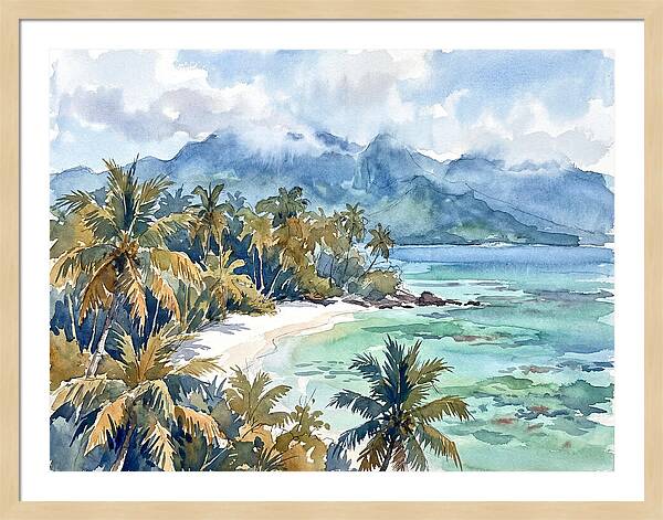 Tropical Island Tranquility