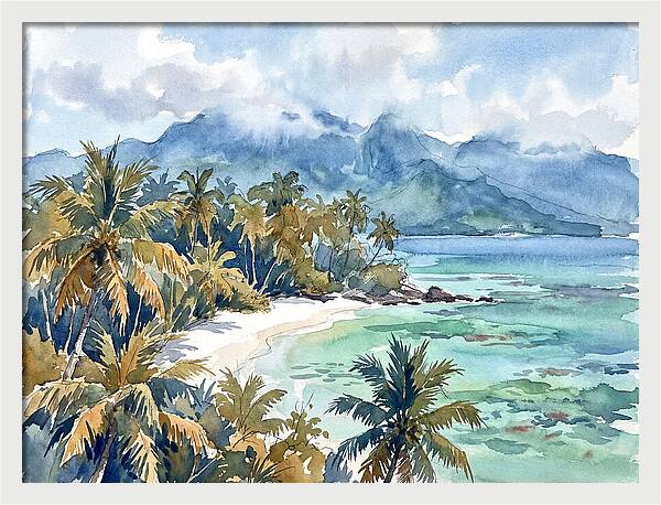Tropical Island Tranquility