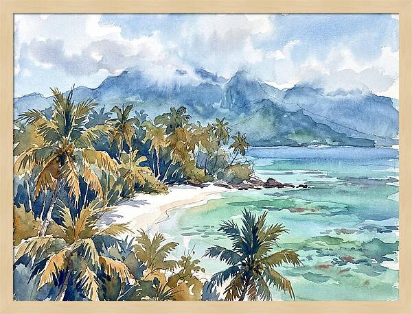 Tropical Island Tranquility