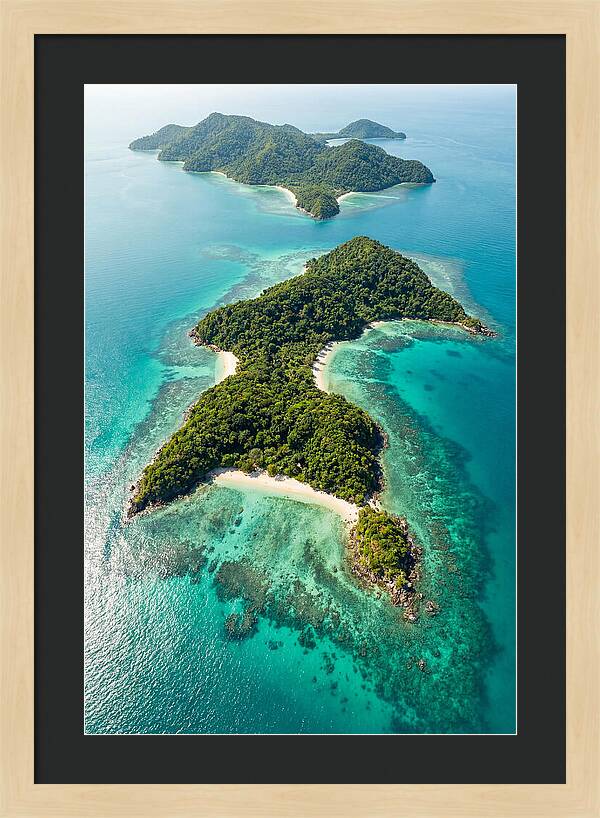 Tropical Islands From Above