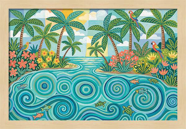 Tropical Lagoon Serenity