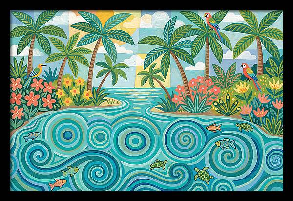 Tropical Lagoon Serenity