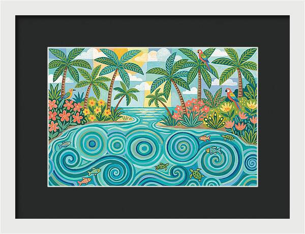 Tropical Lagoon Serenity