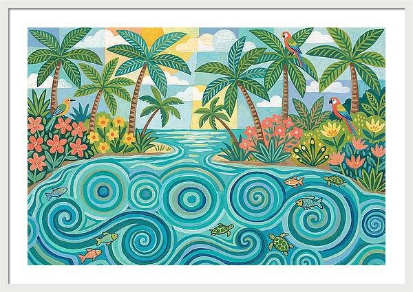 Tropical Lagoon Serenity