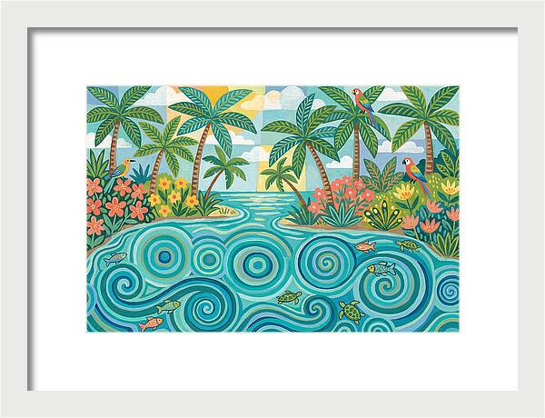 Tropical Lagoon Serenity