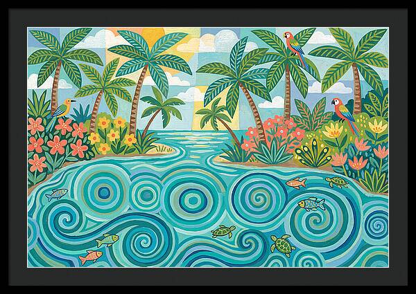 Tropical Lagoon Serenity