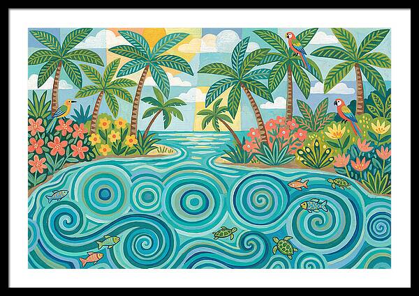 Tropical Lagoon Serenity