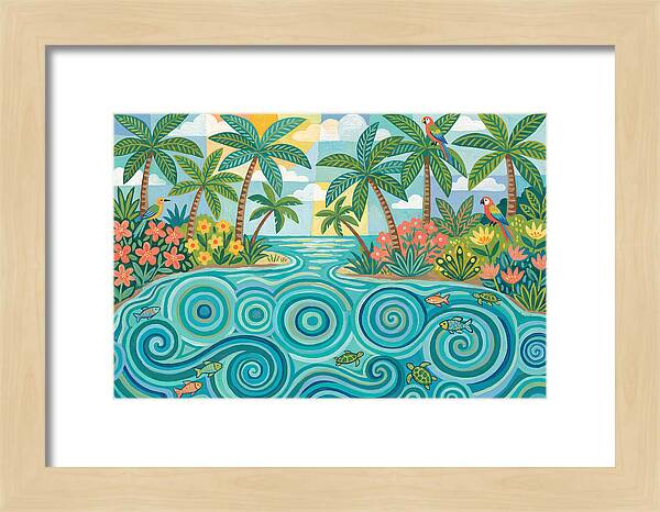 Tropical Lagoon Serenity