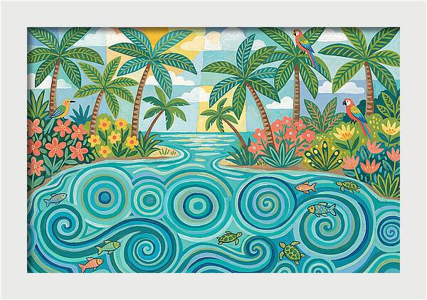 Tropical Lagoon Serenity