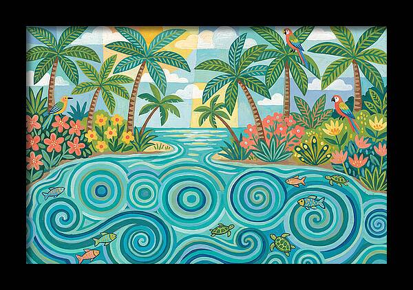 Tropical Lagoon Serenity
