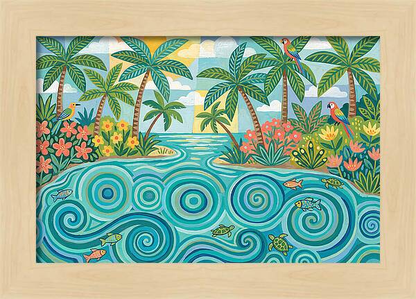 Tropical Lagoon Serenity