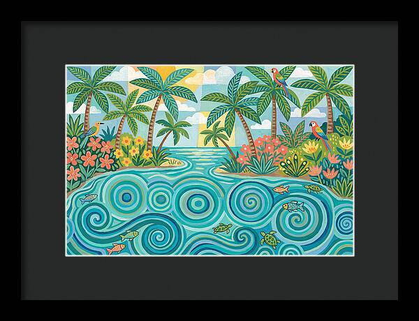 Tropical Lagoon Serenity