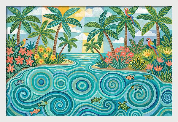 Tropical Lagoon Serenity