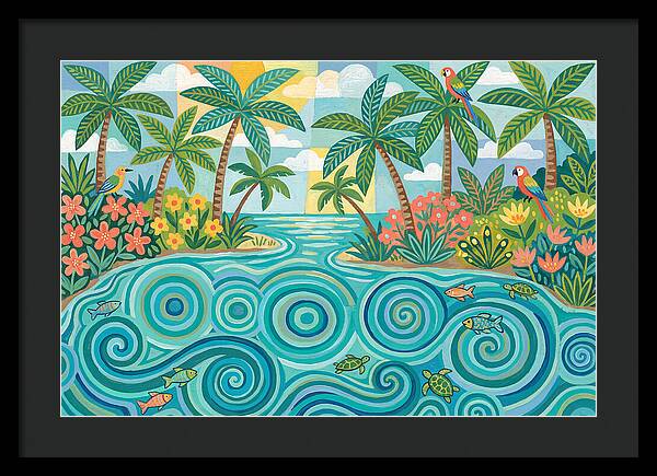 Tropical Lagoon Serenity